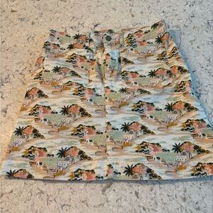 Boden vacation mini skirt